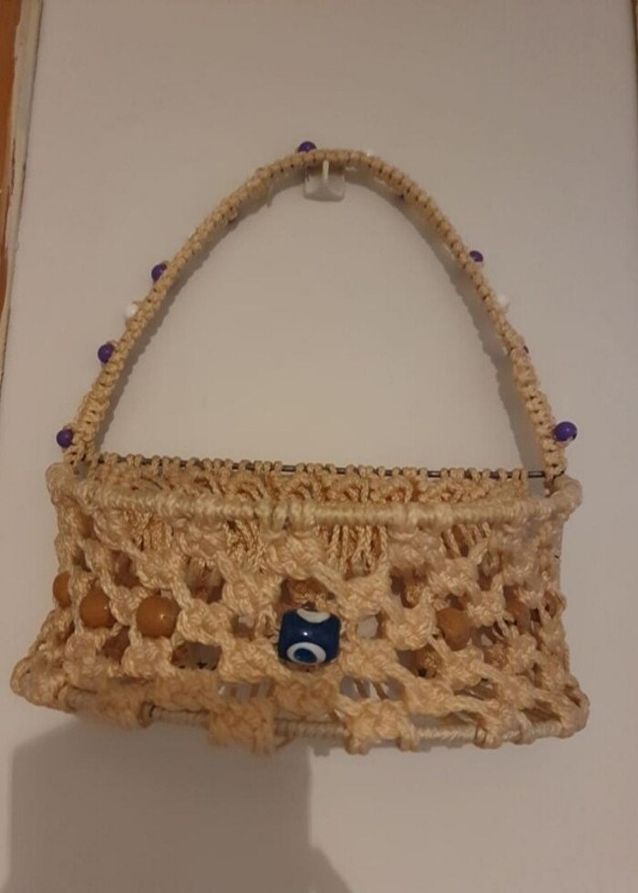 Makrome Çiçeklik Aksesuar - Görsel 3