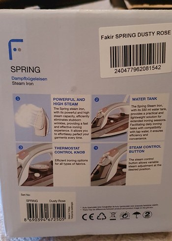 Fakir Seramik Taban Ütü - Görsel 4