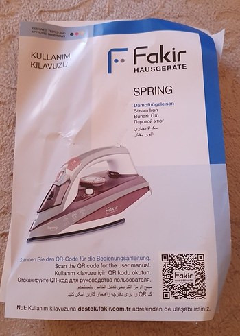 Fakir Seramik Taban Ütü - Görsel 3