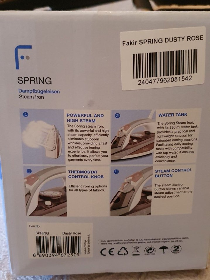 Fakir Seramik Taban Ütü - Görsel 4