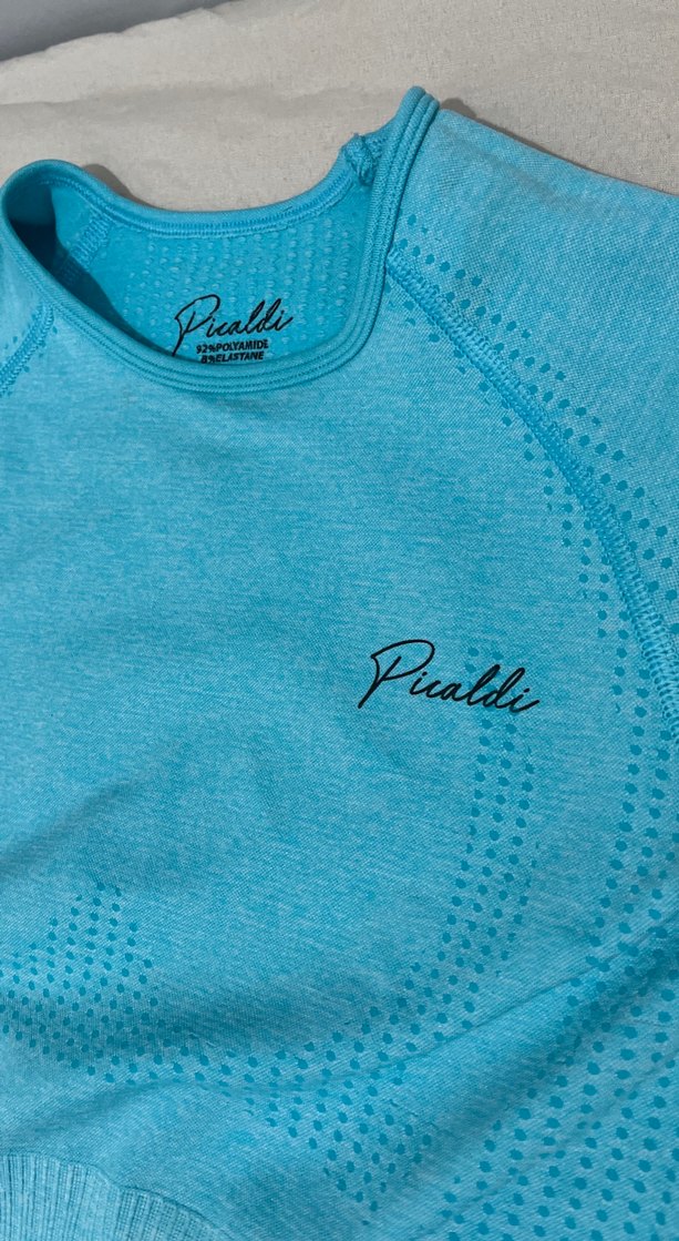 Turkuaz Kadın Spor Triko Üst - Görsel 3