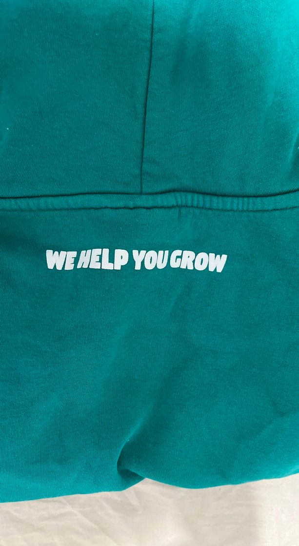 Yeşil Kapüşonlu Kadın Sweatshirt - Görsel 3