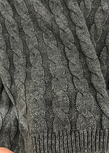 Gri Örgü Kadın elbise - Görsel 2