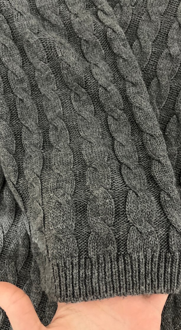 Gri Örgü Kadın elbise - Görsel 2