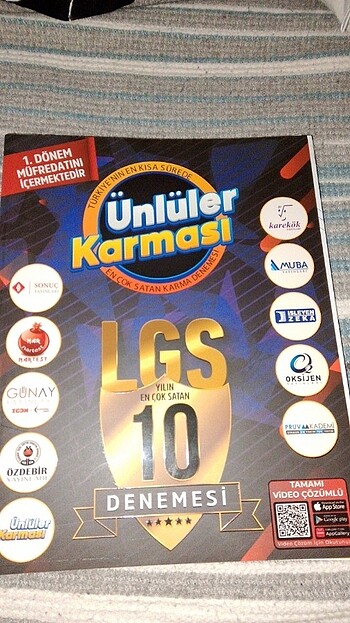 Ünlüler karması lgs yılın en çok satan denenelerı