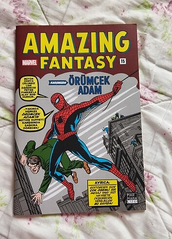 Marvel çizgi roman SPIDER MAN 