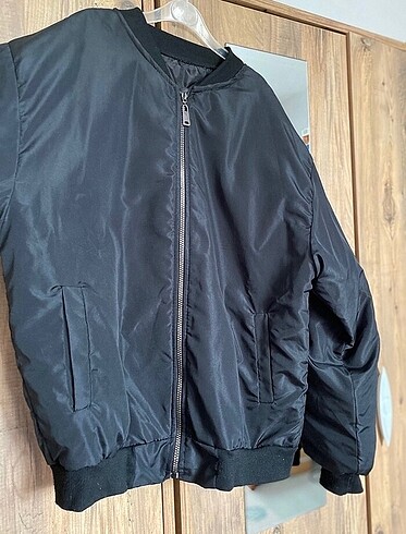 Oversize siyah ceket