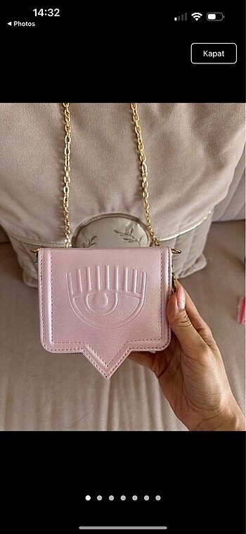 Chiara ferragni ithal askılı kartlık