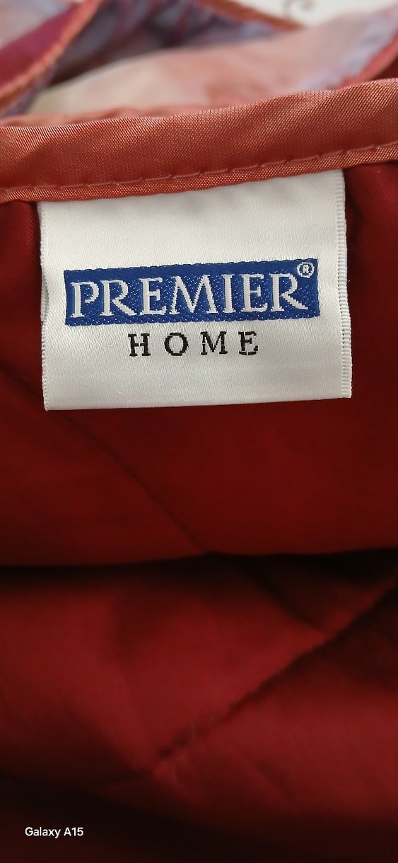 Mor bordo Tonlarda Tie-Dye Desenli Yatak Örtüsü - Görsel 3