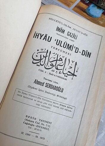  İmam Gazali-İhyau Ulumiddin