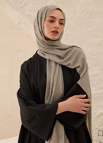Fresh Scarfs Rami Gümüş Rengi Şal
