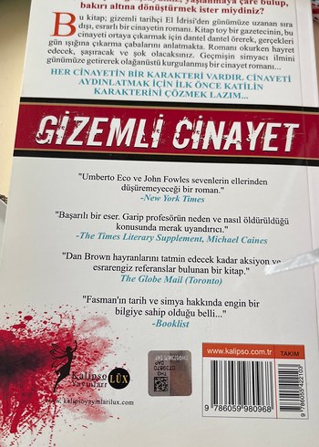  Gizemli Cinayet Kitap