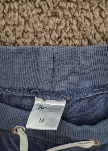 Gri Mavi Kadın Rahat Kesim Eşofman - Görsel 2