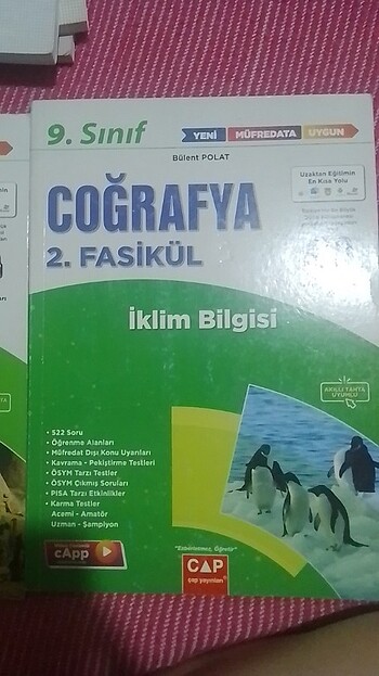  Beden 9.sinif çap coğrafya iki fasikül 