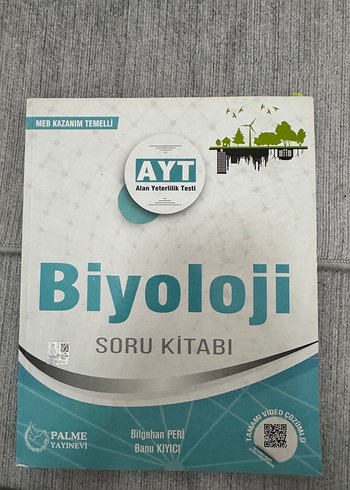 Beden Palme Yayınları AYT Biyoloji Soru Kitabı