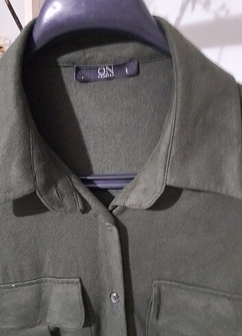 On fashion gömlek yesil - Görsel 2