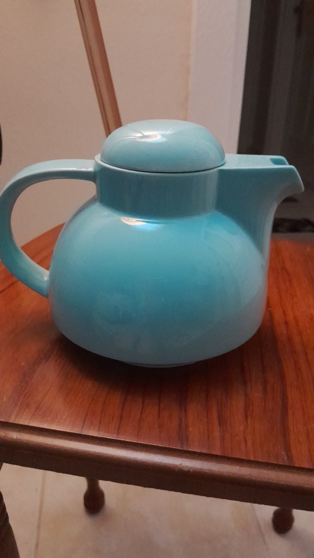 Pastel Turkuaz Renkli Çaydanlık - Görsel 2