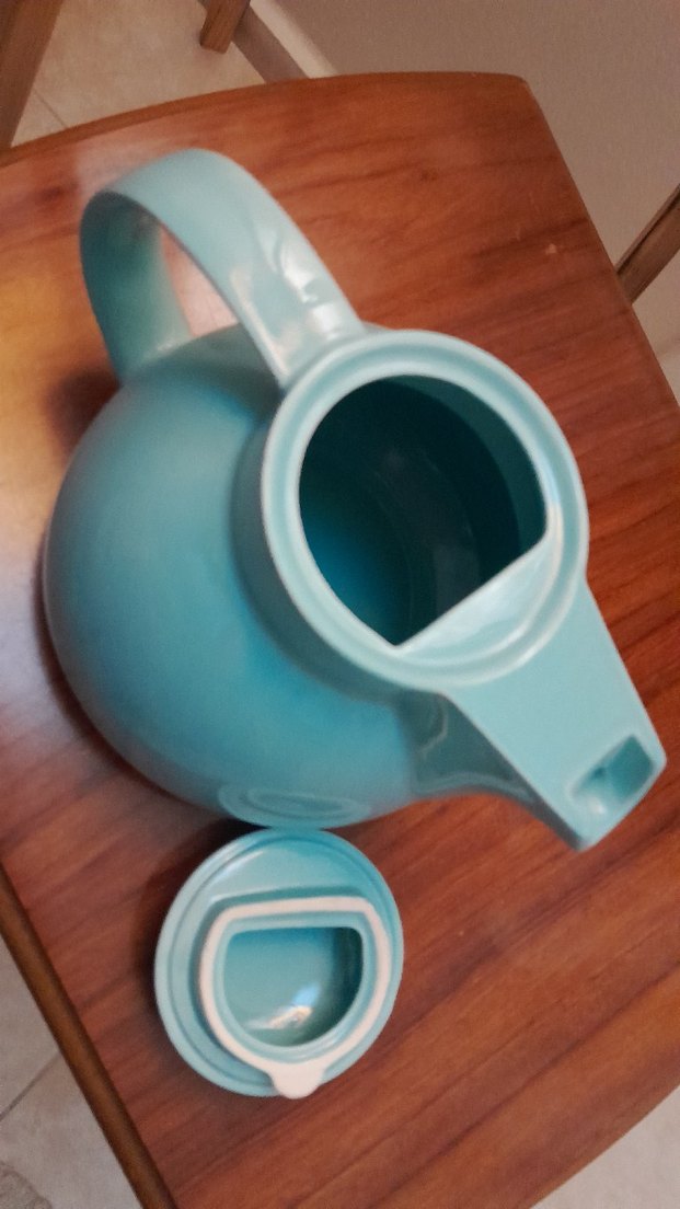 Pastel Turkuaz Renkli Çaydanlık - Görsel 3