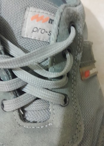 Gri Erkek Spor Ayakkabısı Velcro Bantlı İŞ AYAKKABISIDIR. - Görsel 5