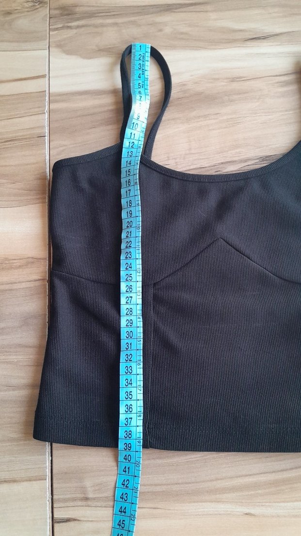 Siyah Kadın İnce Askılı Fit Atlet - Görsel 4