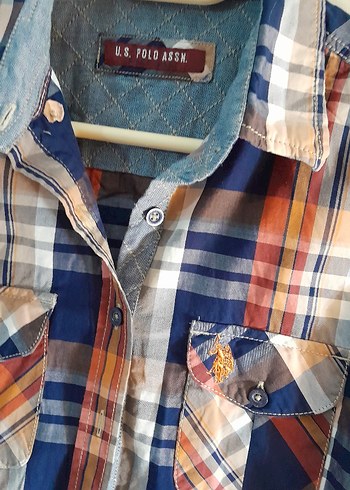 Polo Kadın Çok Renkli Kareli Uzun Kollu Gömlek. - Görsel 2