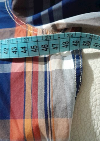 Polo Kadın Çok Renkli Kareli Uzun Kollu Gömlek. - Görsel 5