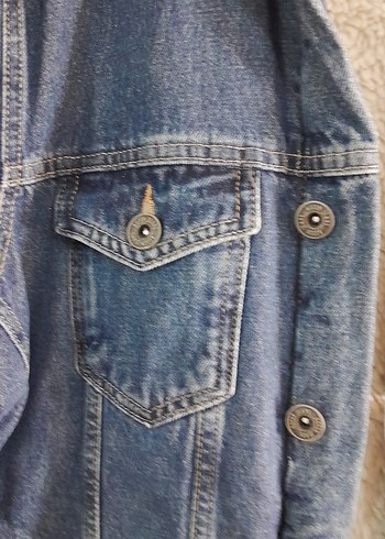 Koton jeans kot içi kürklü mont ceket erkek m bdb - Görsel 5