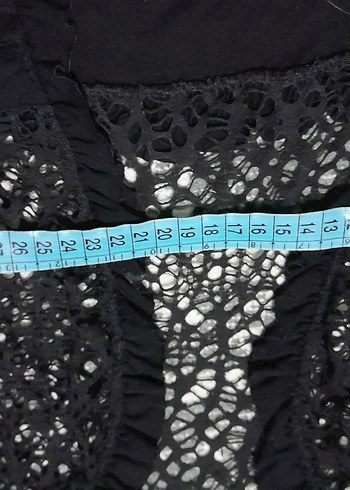 Kız Çocuk Siyah Dantel Bolero - Görsel 7