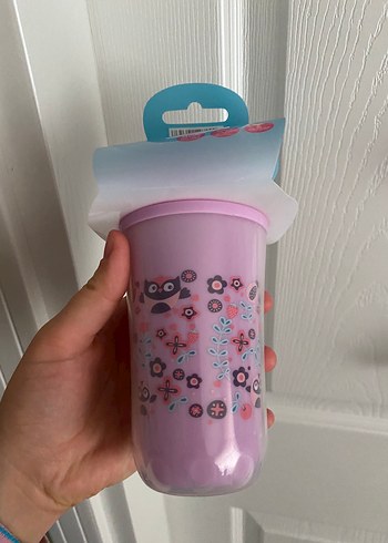 Wee Baby Pastel Pembe Alıştırma Bardağı 200 ml - Görsel 2