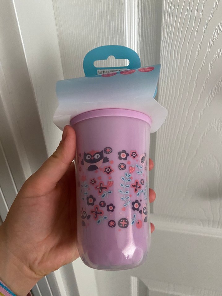 Wee Baby Pastel Pembe Alıştırma Bardağı 200 ml - Görsel 2