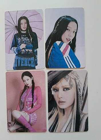 Black pink photocard seti 