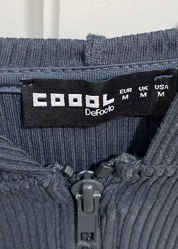 Siyah Kadın Fermuarlı Ceket - Görsel 2