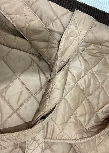 Bej Kadın Kemerli Midi Ceket - Görsel 3