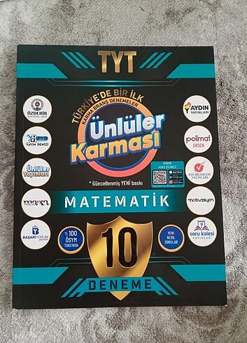 ÜNLÜLER KARMASI TYT MATEMATİK DENEMELERİ