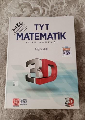 TYT Matematik Soru Bankası 3D Video Çözümlü