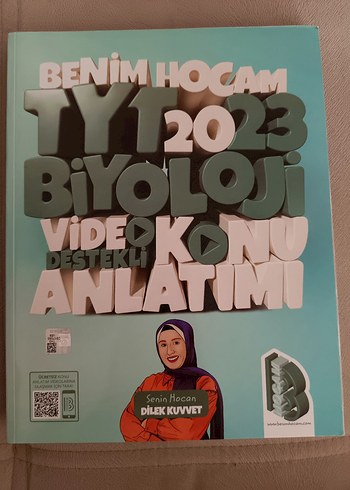 Benim Hocam TYT 2023 Biyoloji Video Destekli Kitap