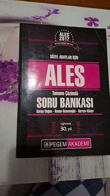 ALES tamamı çözümlü soru bankası alana diğer iki kaynak bedava