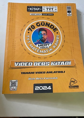 70 Günde TYT Matematik Kampı Video Ders Kitabı 2024