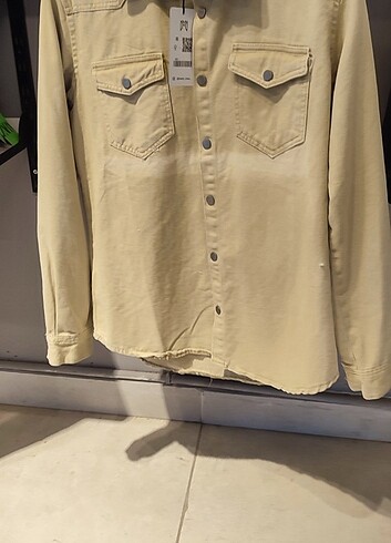 Diğer Oversize Kot Gömlek