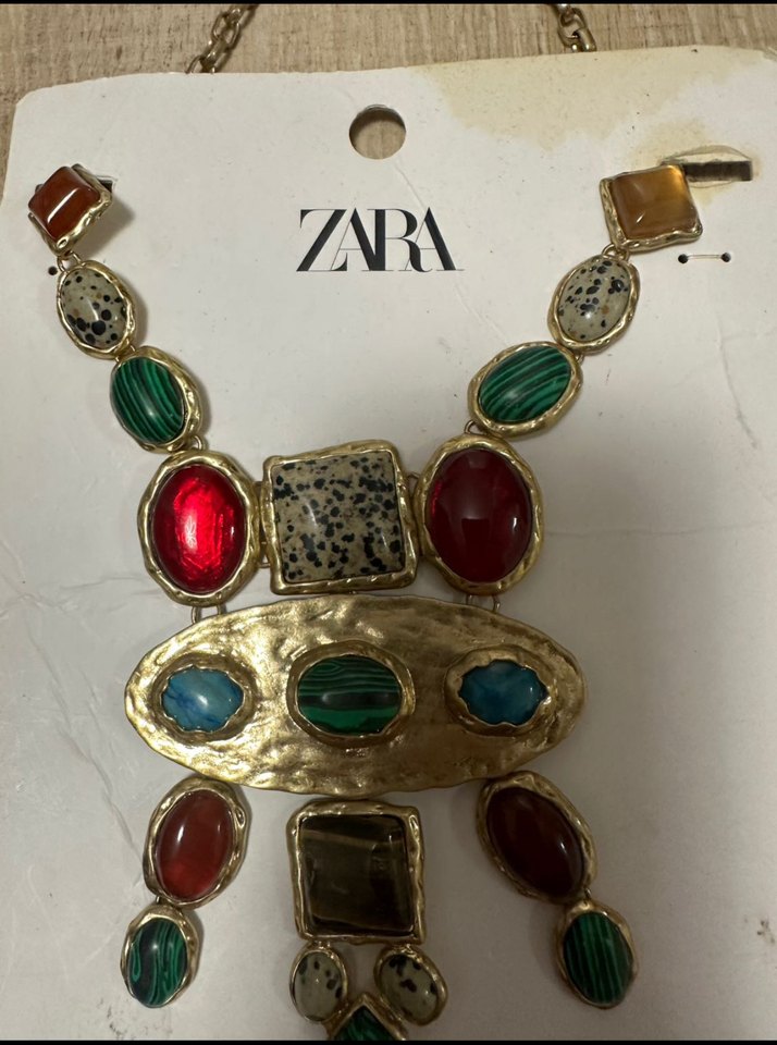 Zara Çok Renkli Boncuklu Uzun Bohem Kolye - Görsel 2