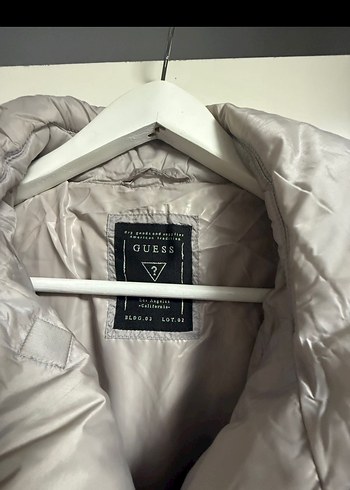 Gri renk  Fermuarlı Kadın Midi Kaz tüyü mont soğuk geçirmez - Görsel 3