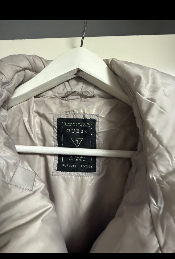 Gri renk  Fermuarlı Kadın Midi Kaz tüyü mont soğuk geçirmez - Görsel 3