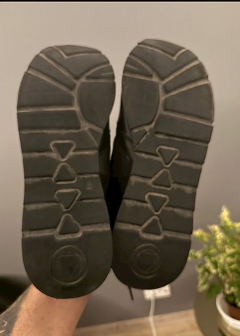 Siyah Erkek Guess  Spor Ayakkabı Velcro Bağcıklı sorunsuz - Görsel 5