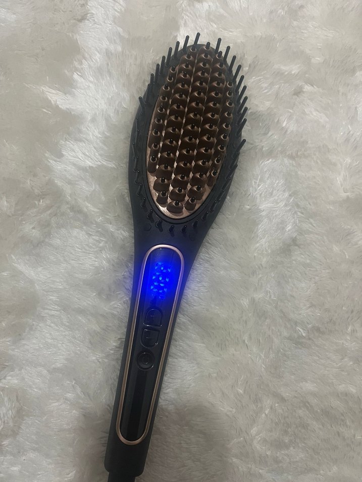 Elektrikli Saç Düzleştirici Fırça - Görsel 3