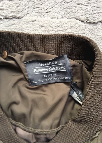 Düğmeli Kahverengi Kadın Mont - Görsel 2