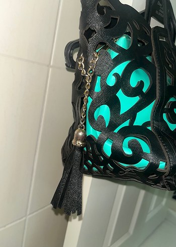 Dantel Detaylı çok şık Çanta - Görsel 2