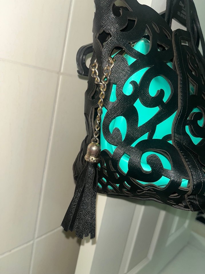 Dantel Detaylı çok şık Çanta - Görsel 2