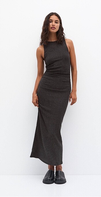 Pull Bear Midi Elbise