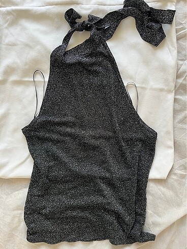 l Beden mango halter yaka bluz