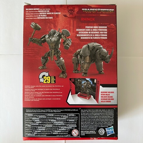 Beden Renk Hasbro Transformers RotB Studio Series 103 Rhinox